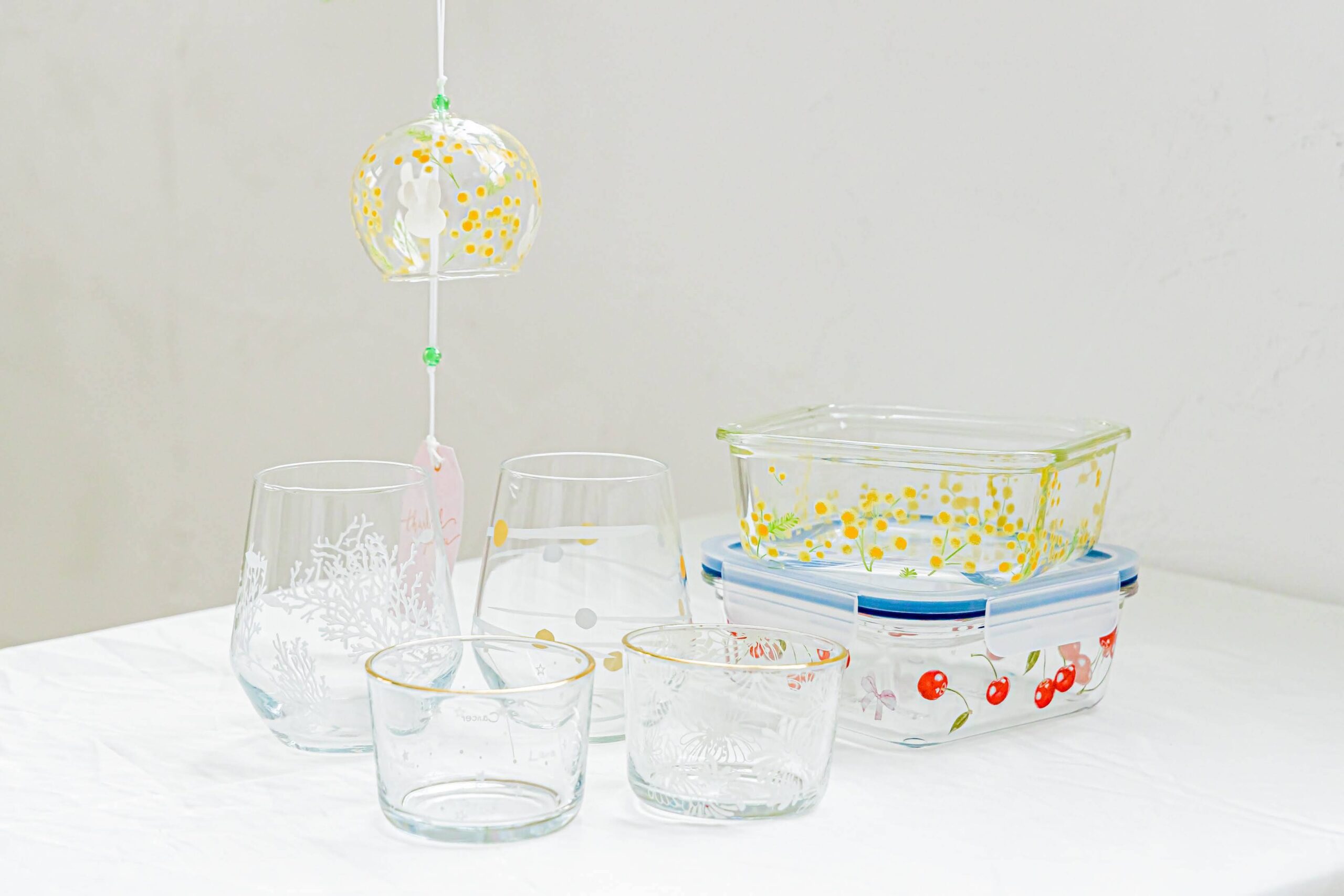 ポーセラーツ-ガラス素材作品