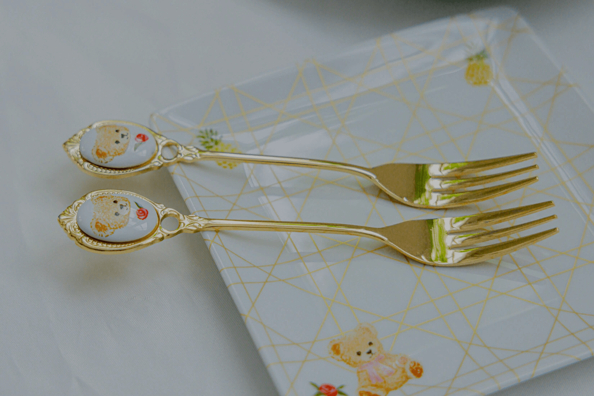 ポーセラーツ-カトラリー_ブラックマスクver.